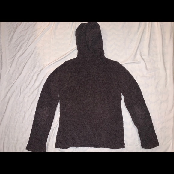 Teddy Half Zip Hooded Pullover - Picture 2 of 3